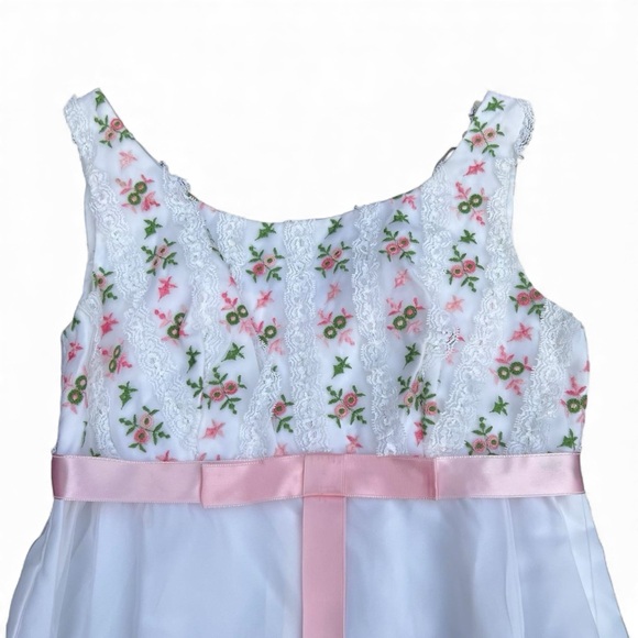 Vintage 1970s empire waist floral dress - Picture 4 of 7